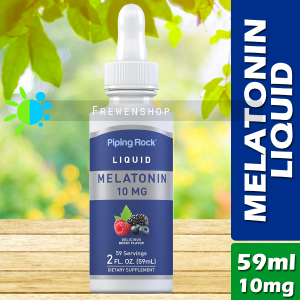 LIQUID MELATONIN 10mg x 59 Servings Fast Acting Berry Flavor Supplement