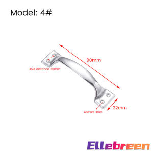 Curved Bow Pull Handle Stainless Steel Door Handle for Cabinets Drawers Classic Design