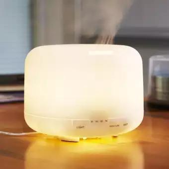 500ML Essential Oil Diffuser Cool Mist Humidifier with Colors LED Lights  and Waterless Auto Shut-off for Home Office Yoga Spa Baby Aromatherapy