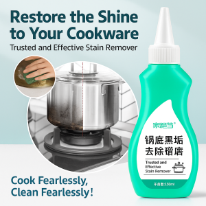 Banish Tough Grease and Grime with our Pot Bottom Cleaning Agent