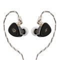 SIMGOT EM6L 1DD + 4BA Hybrid Driver In-ear Monitor, Gaming Earbud, HiFi IEM Earphone with 3D-printed Resin Housing, Detachable OFC Silver-plated Cable for Musician Audiophile Headset. 