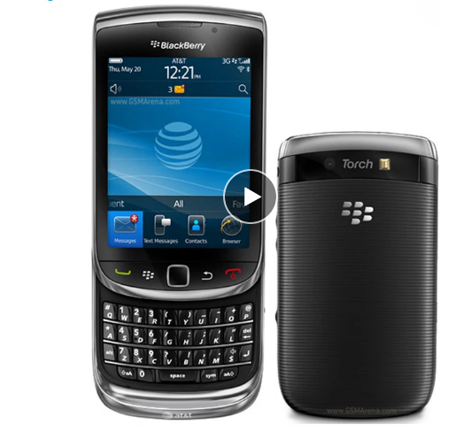 BlackBerry Torch 9800 Unlocked 3G Smartphone QWERTY and Touch 3.2inch