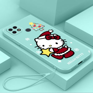 เคสสำหรับ REALME OPPO C25 REALME C12 Realme Narzo 20 REALME 7i Narzo 30A C25S C15 C17 OPPO REALME C11สไตล์คริสต์มาสเคสโทรศัพท์กรอบ TPU นุ่มกันกระแทก