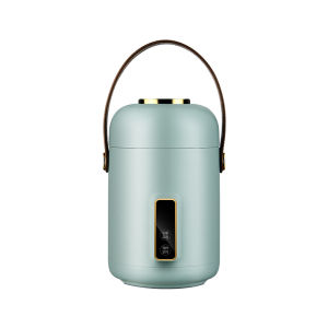 Multi Cooker Kettle Electric Thermos Pot Electric Slow Cooker Healthy Pot Travel Portable Mini Multifunction Cup Baby Food Soup Cooker Health Pot Stew Nanotechnology Ceramic Liner
