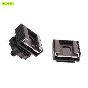 【E-WOITD】 Speelight Flash lạnh Hot Giày Bracket núi Adapter 1 4 vít cho studio speealight Tripod Flash Hot Giày núi Adapter