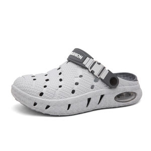 Free Shipping 2026 Summer MenS Air Cushion Clog Sandals Trendy Closed-Toe Beach Sandals MenS Non-Slip Outdoor Slippers In Stock