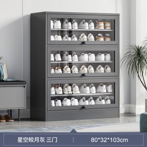 ตู้เก็บรองเท้า ตู้รองเท้า ตู้ใส่รองเท้า ชั้นวางรองเท้า ชั้นเก็บรองเท้า เก็บของอเนกประสงค์ กล่องใส่รองเท้า สินค้าใหม่ แนะนำ ส่งจากไทย