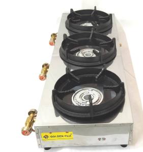 Golden Fuji - 3 High Pressure Burner Mini Gas Stove (GF-3M)