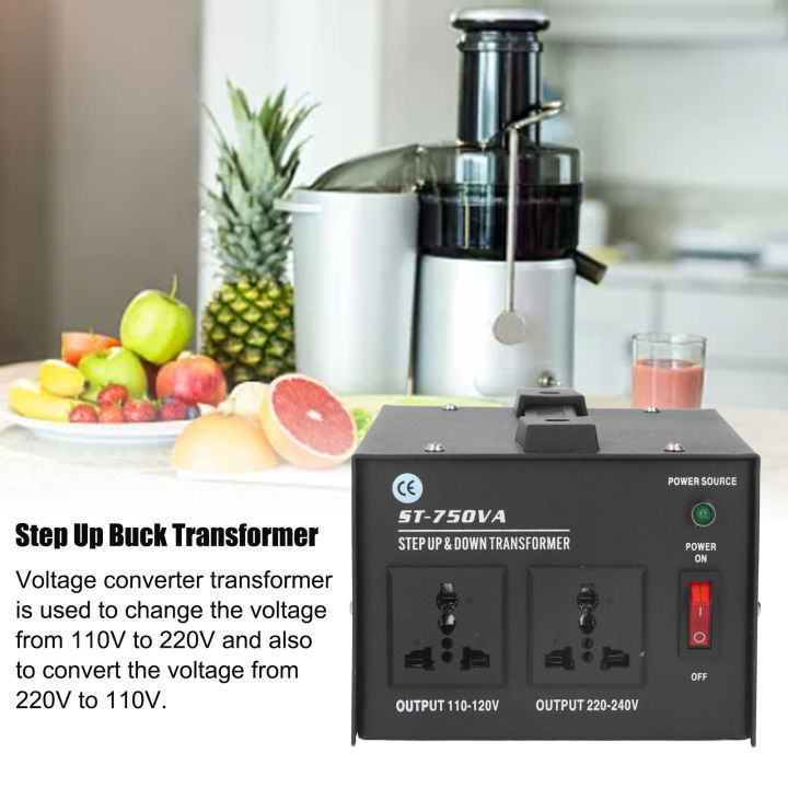 Step Up Buck Transformer Robust Easy To Carry 9A Voltage Converter