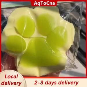 [COD] AqToCna Ship within 24 hours Soft Sticky Texture Silicone Green Grape Cat Paws Toys Slow Rebound Decompression Toy Reduce Stress Kids Toys Gifts