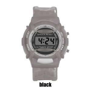 MIRELAE Boys Girls Silicone Strap Kids Child LCD Wristwatch Electronic Meter Candy Wrist Watch Children Digital Watches