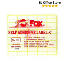 Kertas / Label Stiker Fox No. 109 Ukuran 3 x 38 mm. 