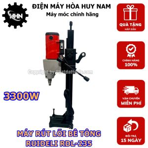 Máy Khoan RÚt Lõi Betong RUIDELI RDL-235 - Công Suất 3300W - Khả Năng Khoan Mũi Tối Đa 235mm - HÃNG CHÍNH HÃNG - BẢO HÀNH TOÀN QUỐC