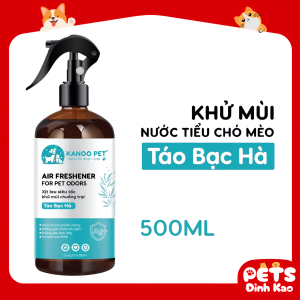 Xịt Khử Mùi Chó Mèo Đa Năng KANOO PET Chai 500ml (Khử Mùi Nước Tiểu Khử Mùi Khu Vực Chó Mèo)
