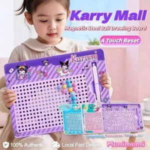 Kuromi Magnetic Drawing Board Educantional Toys for Kid Sanrio Large DIY Magnetic Writing Board Gift