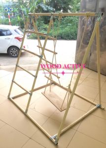 Xà đu đa năng. khung vận vận động giá rẻ hình tam giác WOOD ACTIVE 1