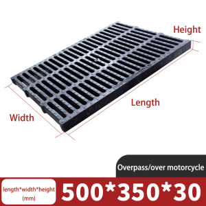 TX Boy Drain cover plastic trench cover resin gutter cover sewer cover rainwater grate