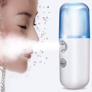 Mini Nano Water Mist Sprayer Anti Virus Facial Steamer Beauty Spray USB Rechargeable保湿补水仪消毒仪