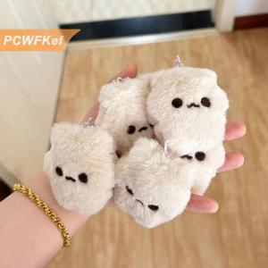 【PCWFKef】 พวงกุญแจรูปหมีน่ารักน่ารักน่ารักน่ารักน่ารักสร้างสรรค์ตุ๊กตายัดไส้พวงกุญแจแฟชั่นกระเป๋าเป้สะพายหลังแขวนเครื่องประดับของขวัญ