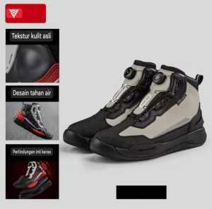 Sepatu Touring Motor Waterproof Motowolf Adventure Boots High Quality