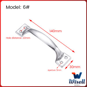 W.EL【มีสินค้าในสต๊อก】 มือจับประตูสแตนเลส มือจับประตูบ้าน ที่จับตู้ อุปกรณ์ฮาร์ดแวร์ Door Handle
