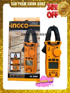 Ampe kìm kẹp dòng Ingco công nghiệp DCM2001