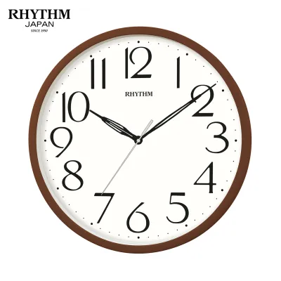 Đồng hồ Rhythm CMG623NR06 E-LINE – Kt 25.5 x 3.5cm 470g Vỏ nhựa. Dùng Pin.