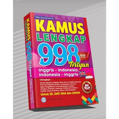 Kamus Lengkap 998 Trilyun Inggris Indonesia Ukuran Besar