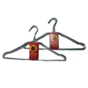 Hanger Murah / Gantungan Baju Kawat Anti Karat - HARGA PER PACK ISI 10 PCS