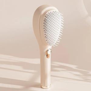 Retractable Magic Comb Portable Scalp Massage Anti-Static Hair Cleaning Comb