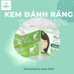 Phoca - Kem Đánh Răng Thái Lan - Kem đánh răng giúp trắng răng thơm miệng - Hộp 25g