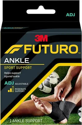 3M Futuro Adjustable Ankle Support Moderate Support Sports Accessory for Sports & Outdoors Activities