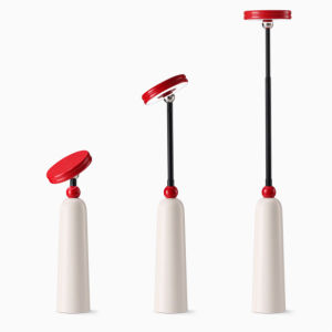 Lightverse Light Luxury Frisbee Retractable Lamp Overseas New Products Living Room Retractable Table Lamp Modern Minimalist Creative Art Bedroom Floor Lamp