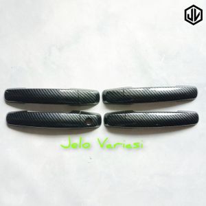 Cover Handle Pegangan Pintu Mobil Suzuki 2012 -  2017 Carbon