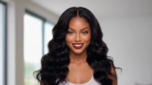 Max Wig Grip Cap 11x5 Glueless Wig Cap with Grip Band Non Slip Adjustable Wig Caps with Reusable HD Lace for Lace Front Wigs Brown