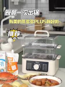 Electric Steamer For Food Food Steamer Cooker Intelligent Timing Large Capacity Steamer Electric Steamer For Food