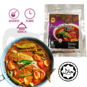 [HALAL] Little Nyonya - Nyonya Assam Paste 250g 娘惹亚参酱料 Pes Nyonya Asam Authentic Taste Penang Food No Preservative No Flavouring