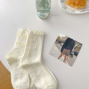 🌸พร้อมส่ง🌸  ถุงน่อง สบาย ระบาย อากาศ มีความยืดหยุ่น ถุงเท้าน่ารัก [พร้อมส่ง] ข้อเสนอสุดพิเศษ! ! !