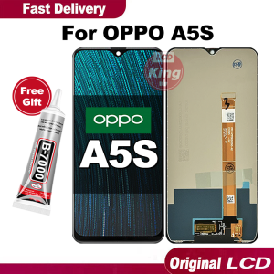 LCD OPPO A5S Original Free Lem Touchscreen fullset ori asli 9H Kekerasan Permukaan