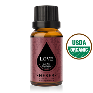 Tinh Dầu Lan Tỏa Yêu Thương Love Blends Essential Oil Heber Natural Life 100% Thiên Nhiên Nguyên Chất Xông Thơm Phòng Hương Dịu Nhẹ