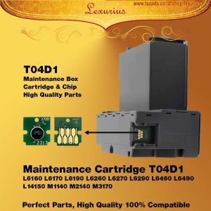 Maintenance Box T04D1 Printer Epson M1140 M1170 M2140 M2170 M3170 L6160 L6168 L6170 L6178 L6190 L6198 L6260 L6270 L6290 L6460 L6490 L14150 L11050 OEM Compatible