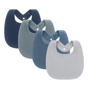 ผ้ากันเปื้อนสำหรับเด็กหัดเดินผ้าคลุมให้นมเด็กเรอ0-1ปีผ้ากันเปื้อนน้ำลายไหลนุ่มแผ่นรองป้อนอาหารผ้าซับน้ำลายเด็กระบายอากาศได้ดี