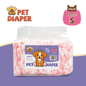 36Pcs Pet Diaper Disposable Dog Diapers For Female Wraps Diapers XXS XS S M L XL
