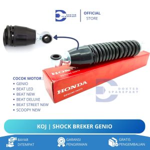 KOJ SHOCK BREKER BELAKANG GENIO / BEAT LED NEW / BEAT DELUXE / SCOOPY NEW / SUSPENSI / PEREDAM