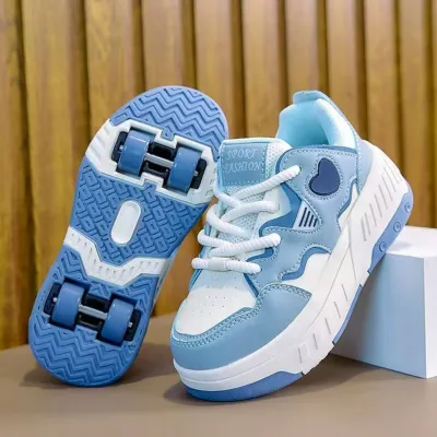 Unisex childrens roller skates sizes 33-37 suitable for outdoor sports children and adults