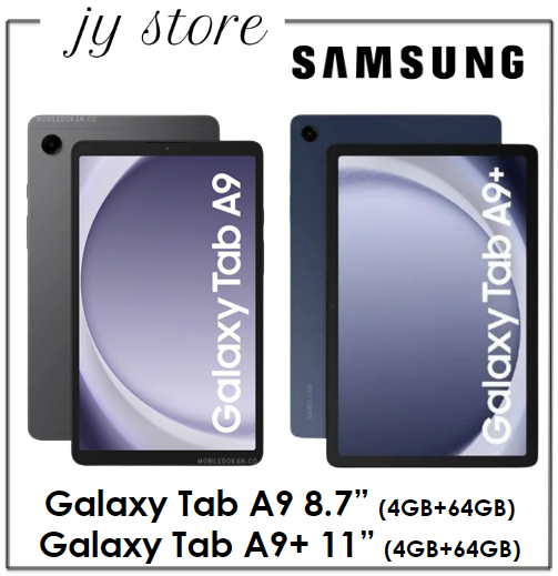 Samsung Galaxy Tab A9 8.7"/ Tab A9+ 11" (4GB+64GB) *Global Version* Lazada Singapore