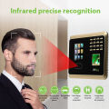 Original ZKTeco Biometric Face Recognition Fingerprint Time Attendance Machine LCD Digital Time Recorder Clock Punch Card Machine Bundy Clock Time Recorder Employee Check in. 