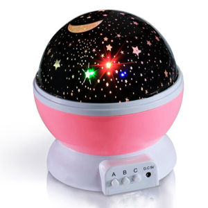 1Pcs LED Star Projector Super bright starry table lamp Night Light Sky Nightlight For kids Bedroom gift