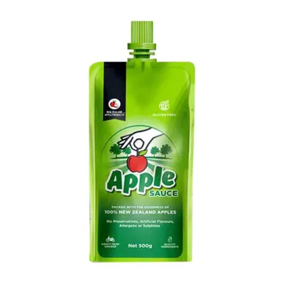 New Zealand Apple Products Apple Sauce Gluten Free 100% from New Zealand Apples 500g