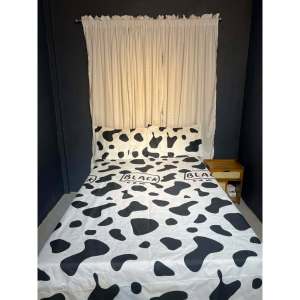 Black Cow Fully Gartered Premium Canadian Cotton Soft Breathable–Queen/King/Single/Double 3 in 1